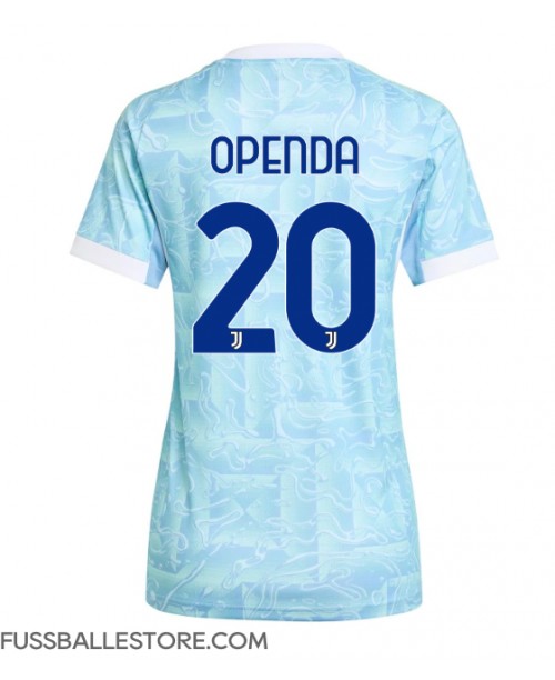 Günstige Juventus Lois Openda #20 Auswärtstrikot Damen 2025-26 Kurzarm Günstige Juventus Lois Openda #20 Auswärtstrikot Damen 2025-26 Kurzarm